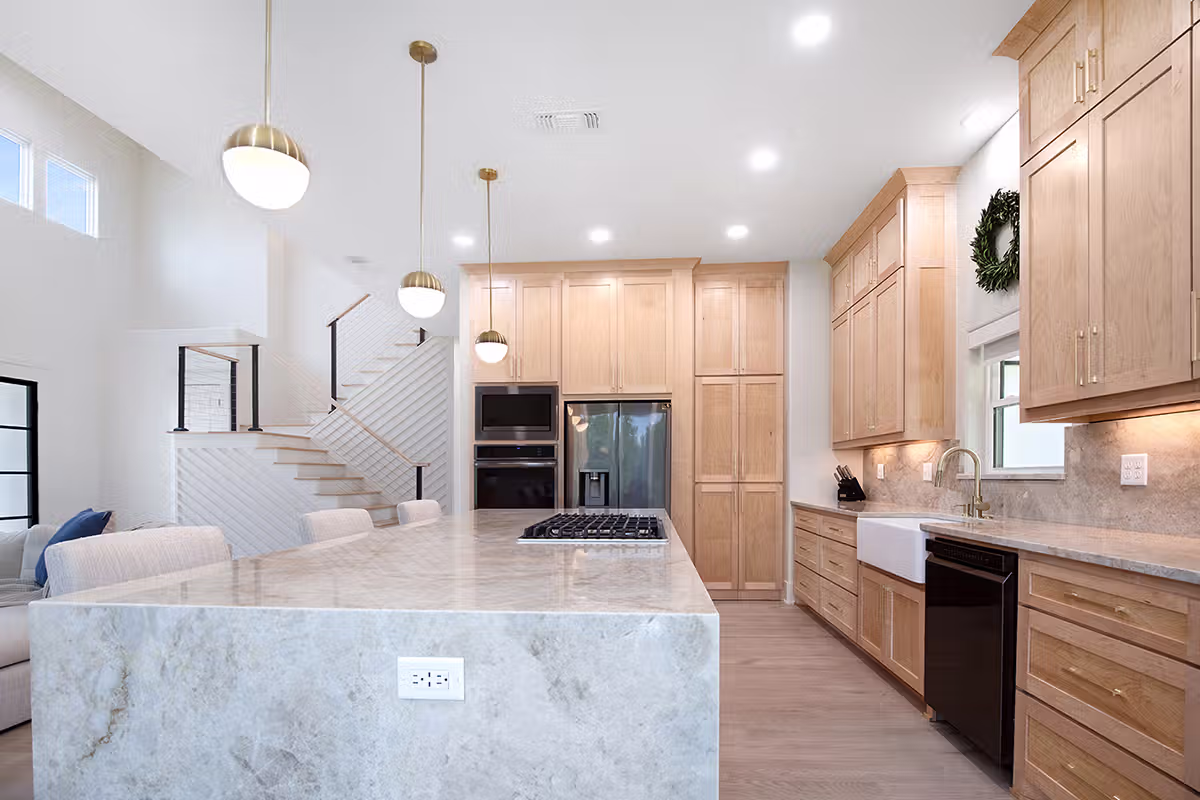 Custom Taj Mahal Quartzite Island
