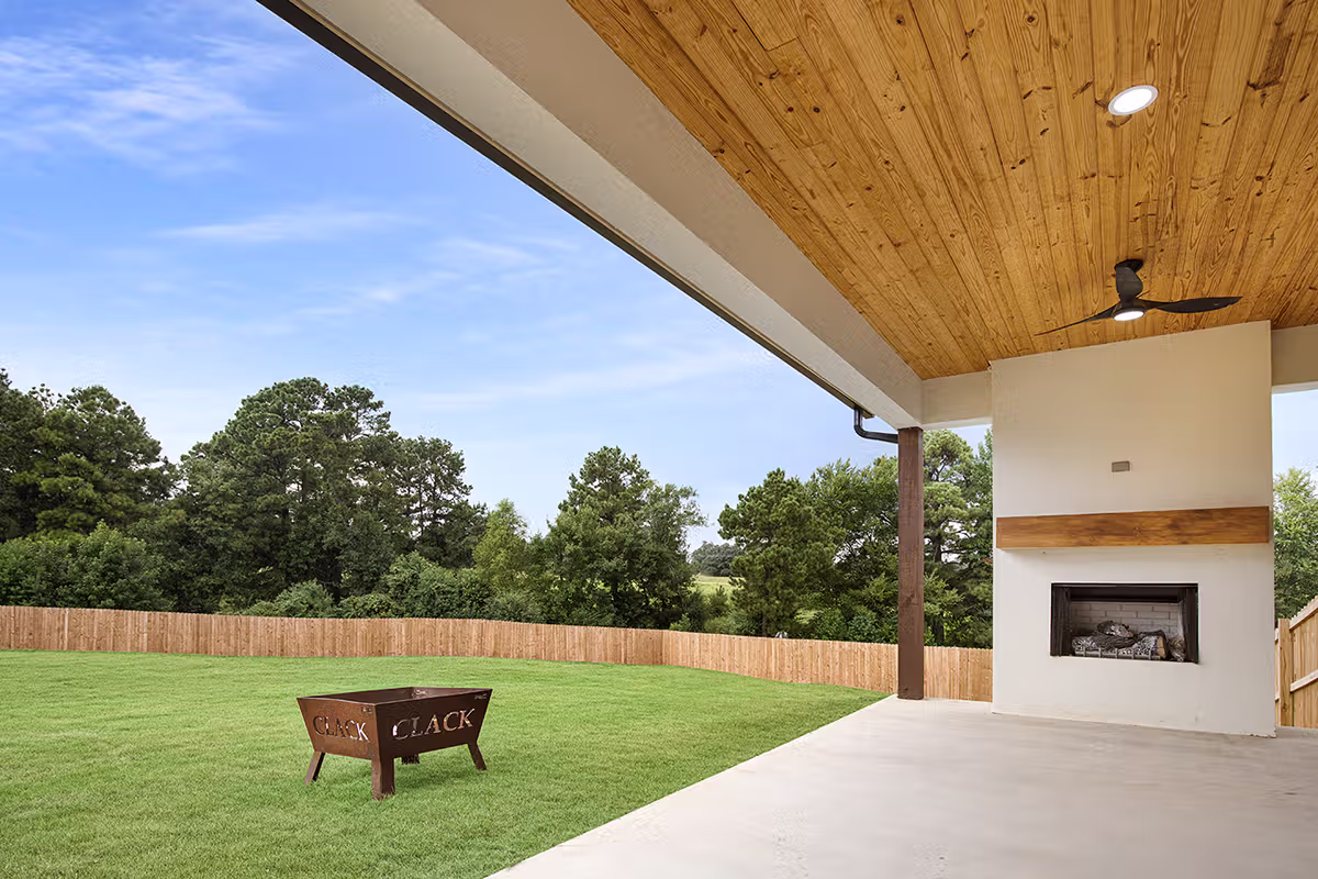 Outdoors Fireplace