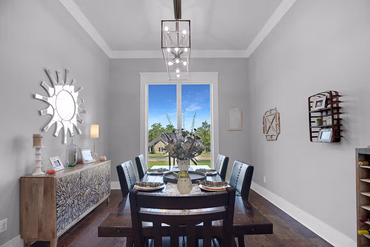 Red Bridge Estates Home Dining Room Redwater