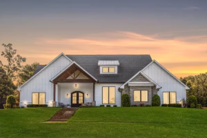Red Bridge Estates Redwater TX Luxury House Twilight
