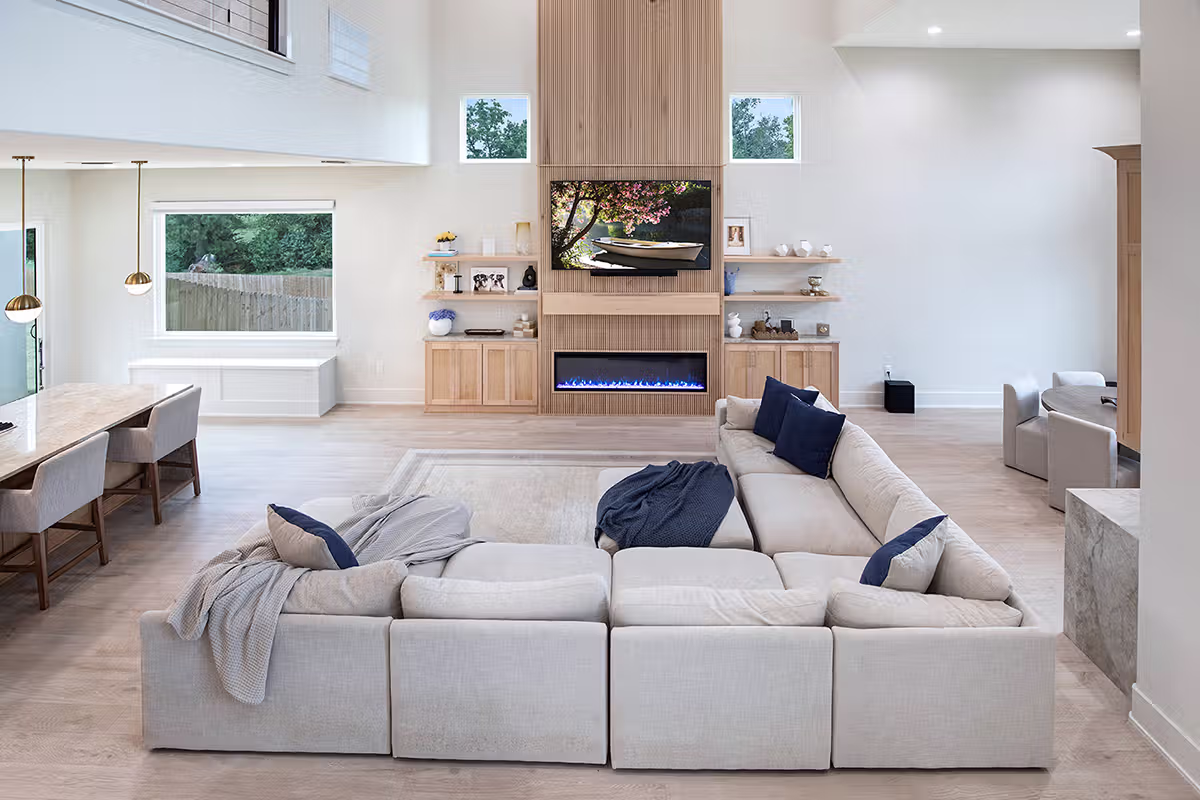 Unique View of the Livingroom