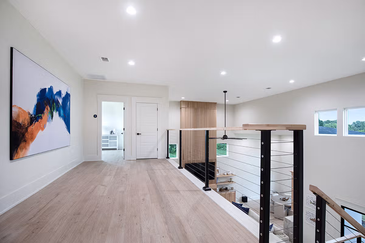 Upstairs Open Hallway