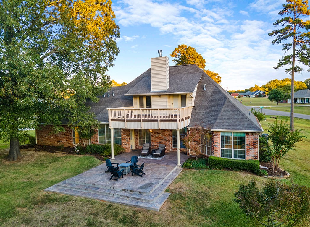 Beaver Creek Run Texarkana TX 75501 Home Backyard View