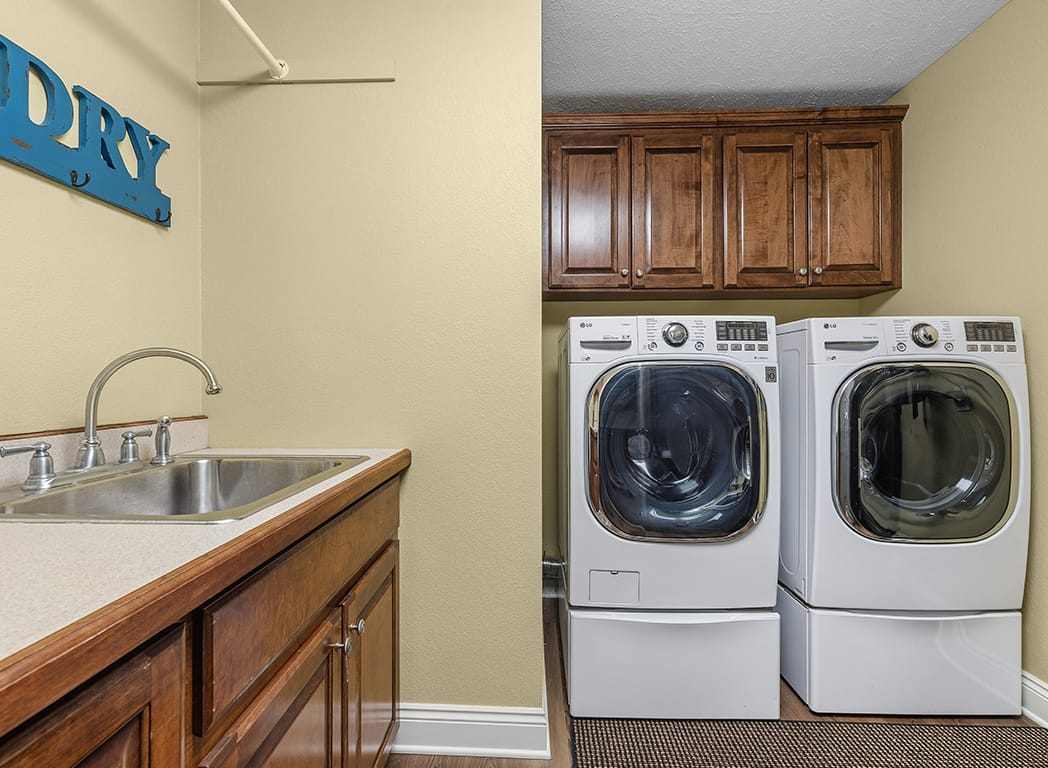 Landry Room with Built in Sink and More
