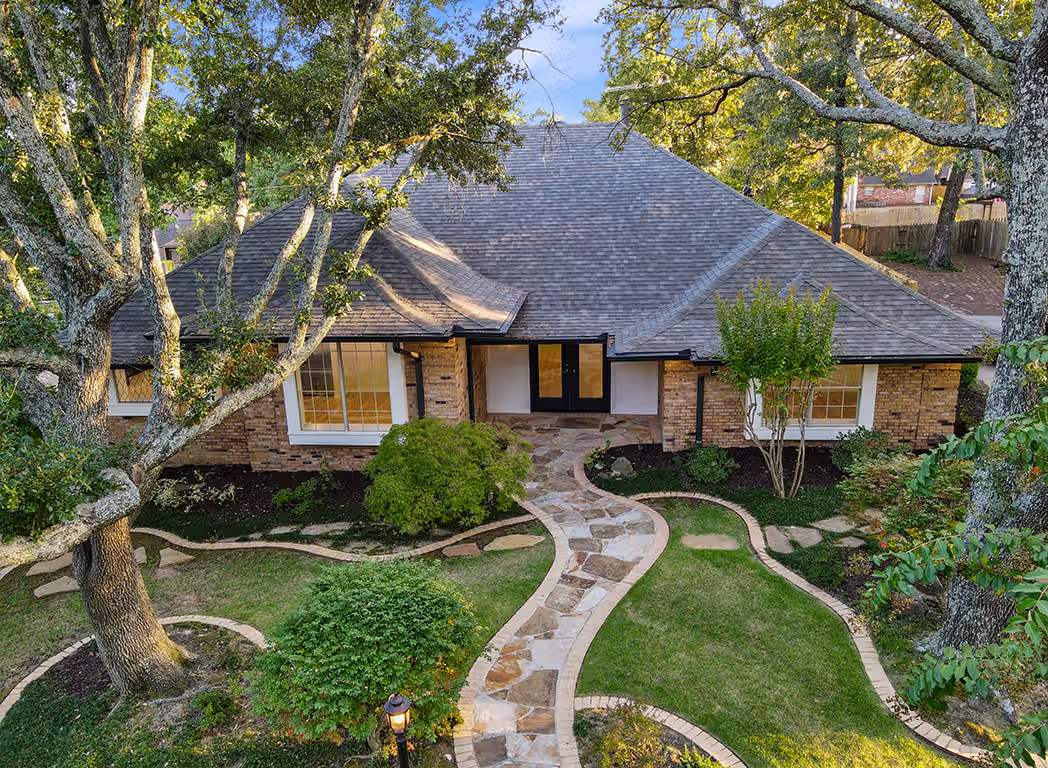Maplecrest Aerial Front Drone Real Estate Photo