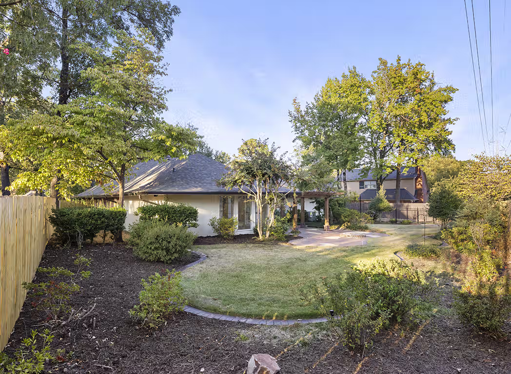 Maplecrest Back Exterior Evening 2 HDR Real Estate Photo