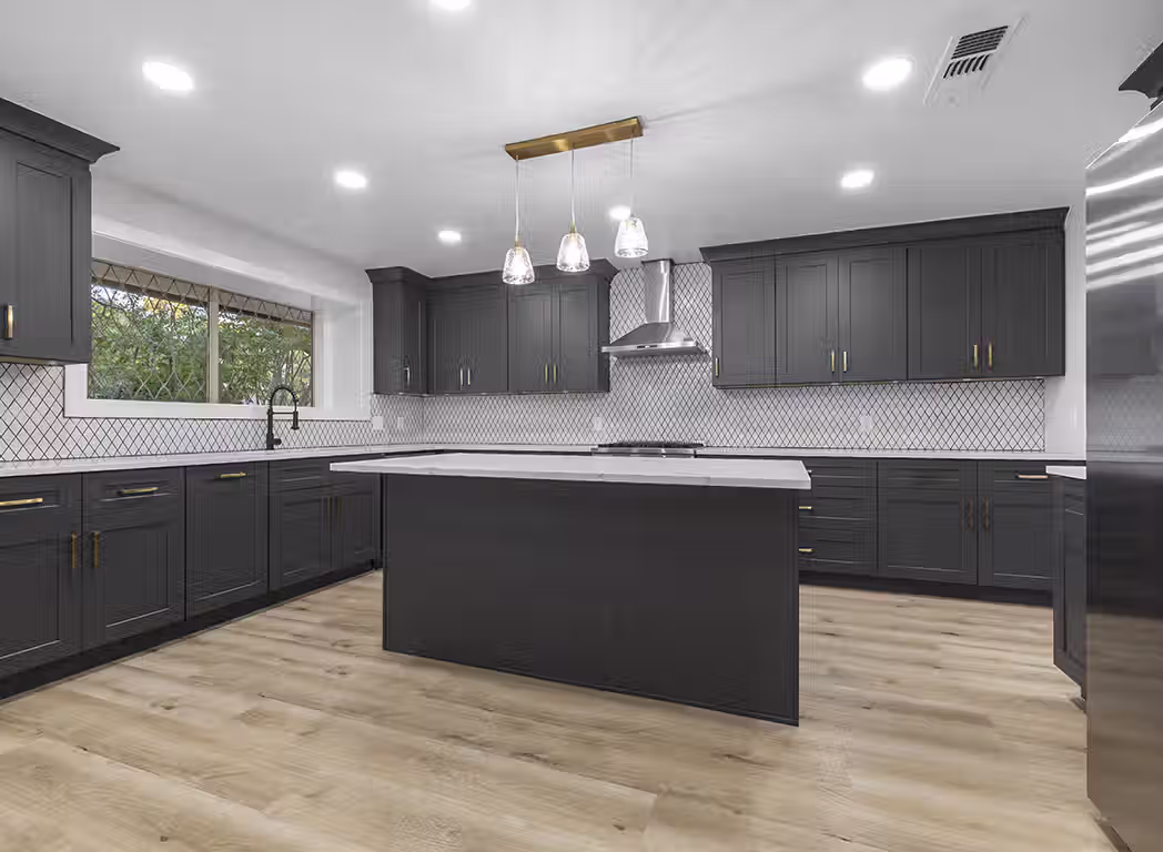 Maplecrest Kitchen Island 1 HDR Real Estate Photo