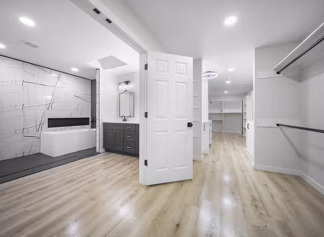 Maplecrest Primary Bath Closet Entry HDR Real Estate Photo