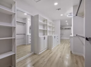 Maplecrest Primary Large Closet HDR Real Estate Photo