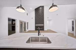 Red Lick Texas Kitchen Island and Dining Room View Home Photos