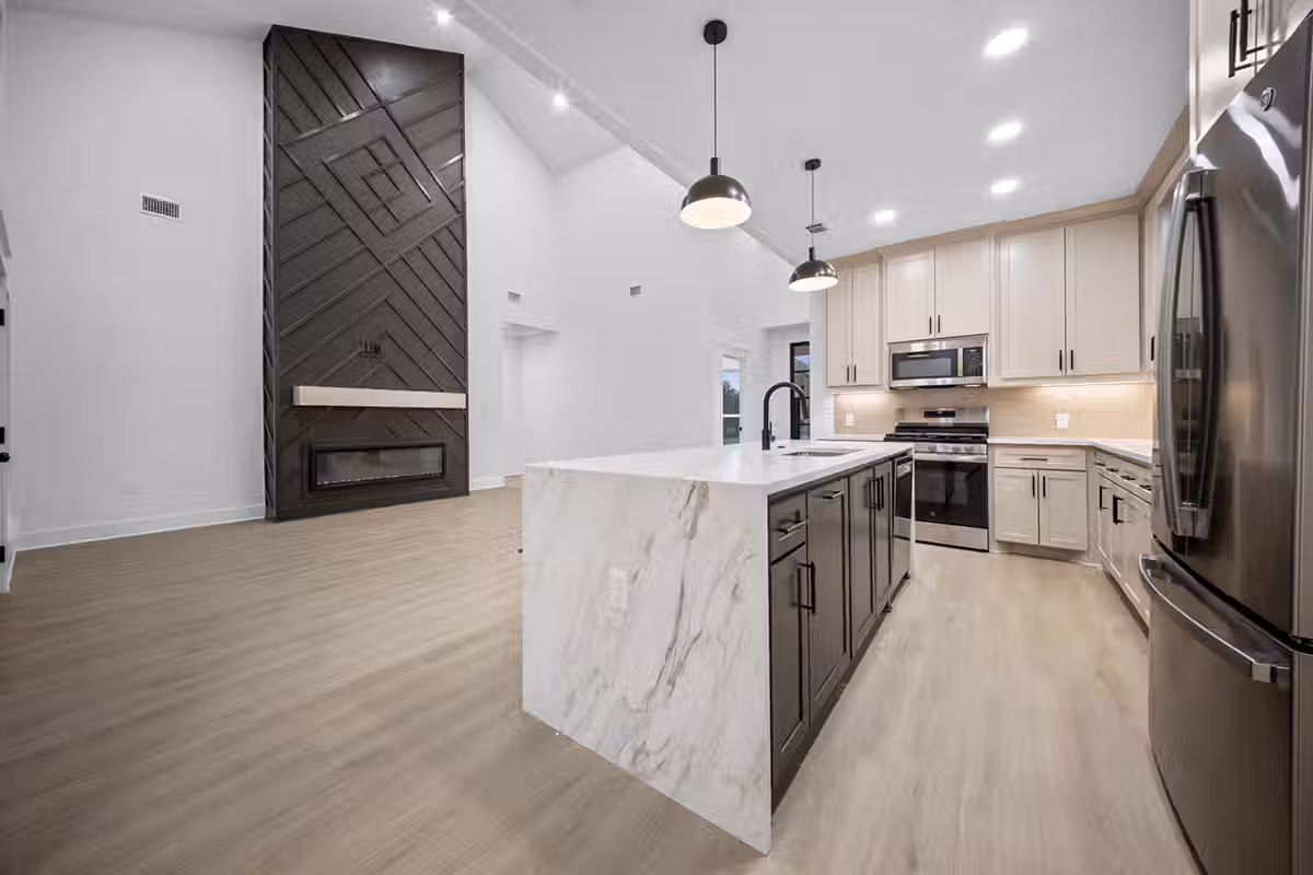 Red Lick Texas Luxury Kitchen Quartz Countertops Professional Real Estate Photos