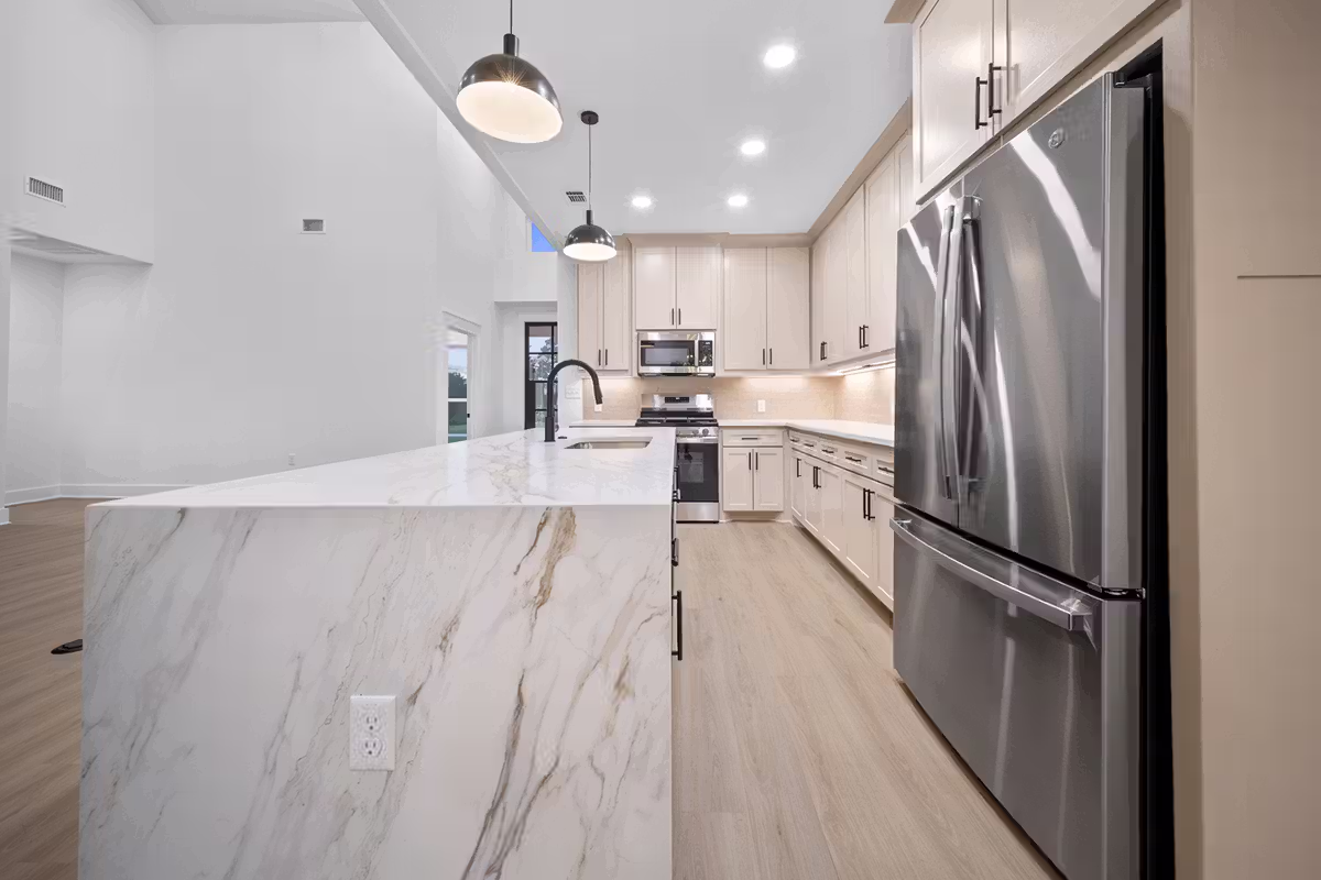 Red Lick Texas Modern Kitchen Stainless Appliances Home Photography