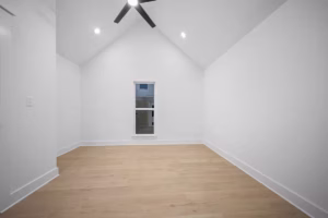 Red Lick Texas New Construction Home For Sale Upstairs Bedroom Vaulted Ceiling Home Interior Photos