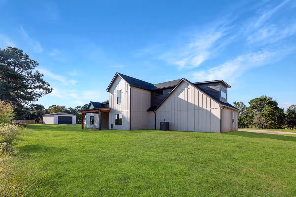 Redlick New Construction Backyard New Home For Sale Photography