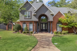 Real Estate Photography Company Stonegate Cir Texarkana Arched Front Entry
