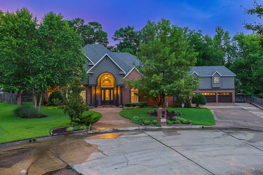 Real Estate Photography Company Stonegate Cir Texarkana HDR Home Front Twilight Photography