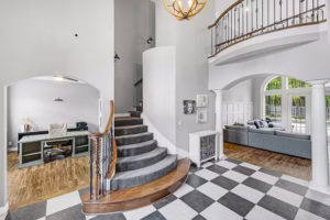 Real Estate Photography Company Stonegate Cir Texarkana Foyer Staircase And Living Room