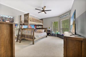 Real Estate Photography Company Stonegate Cir Texarkana Guest Bedroom With Bunk Beds
