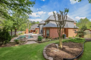 Real Estate Photography Company Stonegate Cir Texarkana Rear Exterior And Garden