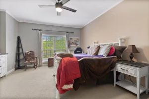 Real Estate Photography Company Stonegate Cir Texarkana Secondary Bedroom With Patio Doors