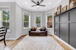 Real Estate Photography Company Stonegate Cir Texarkana Sitting Area With Large Windows