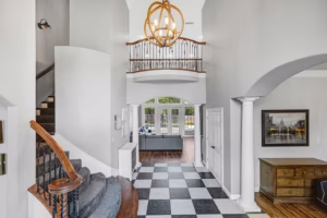 Real Estate Photography Company Stonegate Cir Texarkana Two Story Foyer And Chandelier