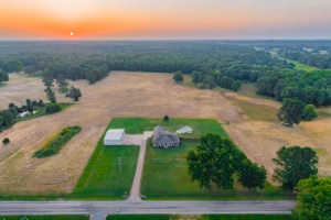 Property Photography Aerial Property View Sunrise