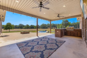 Property Photography Covered Patio Seating Area