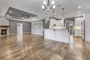 Property Photography Open Living Kitchen Area