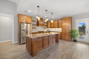 Real Estate Media Kitchen Island View