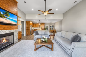 Real Estate Media Living Room Seating View