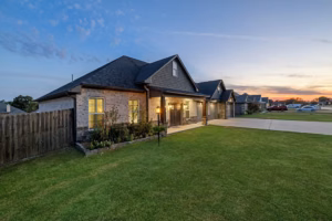 Real Estate Media Twilight Side Exterior View